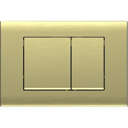 Кнопка смыва Vincea VFP-001BG, брашированное золото фото 