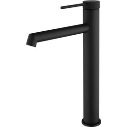 Смеситель для раковины высокий Vincea Rim VBF-2RM2MB, чёрный фото 