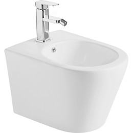Биде подвесное Abber Bequem AC1151MW, белый матовый фото 