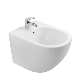 Биде подвесное Abber Bequem AC1150MW, белый матовый фото 