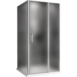Душевое ограждение Abber Sonnenstrand 120х75 см AG04120MS-S75M, хром/матовое фото 