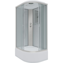 Душевая кабина Niagara Classic 120x80 см NG-2310-14L, серебро/матовое (безсиликоновая сборка) фото 