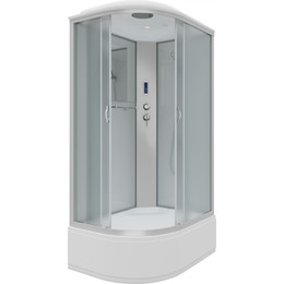Душевая кабина Niagara Classic 120x80 см NG-2310-14RP, серебро/матовое (безсиликоновая сборка) фото 