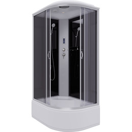 Душевая кабина Niagara Classic 120x80 см NG-2510-14LP, серебро/тонированное (безсиликоновая сборка) фото 