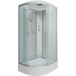 Душевая кабина Niagara Classic 110x80 см NG-33184-14R, хром/матовое (безсиликоновая сборка) фото 