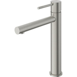 Смеситель для раковины высокий Cezares RELAX-LC2-IN-W0, сатин, Цвет производителя: сатин фото 