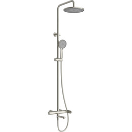 Душевая стойка Cezares STYLUS-CVD-IN, сатин, Цвет производителя: сатин фото 