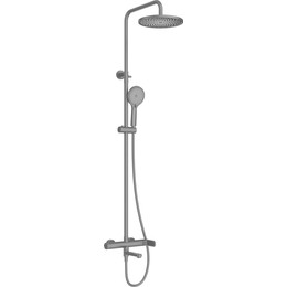 Душевая стойка Cezares STYLUS-CVD-NOP, чёрный матовый, Цвет производителя: чёрный матовый фото 