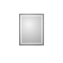 Зеркало BelBagno 70x90 см SPC-KRAFT-700-900-LED-TCH-WARM-NERO фото 