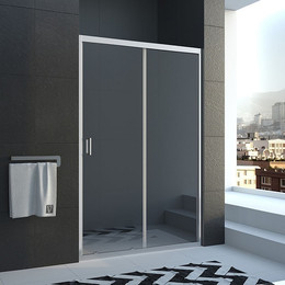 Душевая дверь Veconi 115 см VN46-115-01-C5, хром/прозрачное фото 