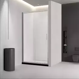 Душевая дверь Veconi Vianno 130 см VN46BC-130-01-C5, хром/прозрачное фото 