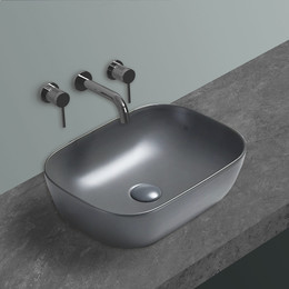 Раковина-чаша Vincea 45 см VBS-102MG, серый матовый фото 