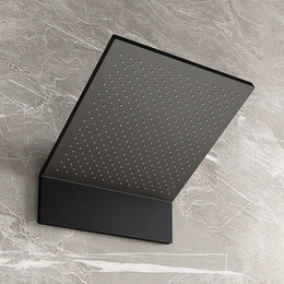 Верхний душ Vincea 300x300 мм VSHD-2F11MB, чёрный матовый фото 