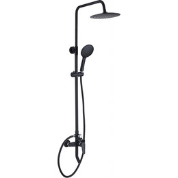 Душевая стойка Sole Orta S237B, чёрный фото 