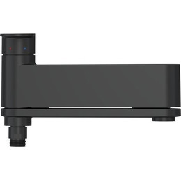 Смеситель для ванны Ravak CR II 022.00BL X070463, чёрный фото 