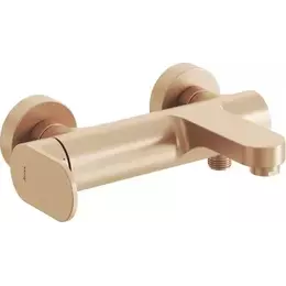 Смеситель для ванны Ravak EL 022.60RGB X070367, розовое золото фото 