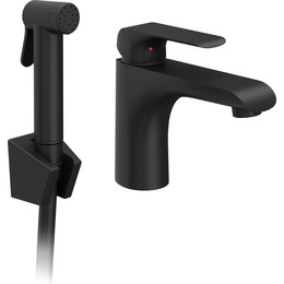 Смеситель для раковины Ravak FL 112.20BL X070439, чёрный матовый фото 