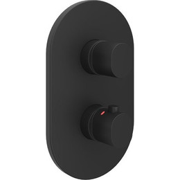 Смеситель для ванны Ravak CR II 063.20BL.O2 X070467, чёрный матовый фото 