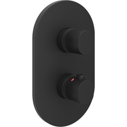 Смеситель для ванны Ravak CR II 067.20BL.O3 X070469, чёрный матовый фото 