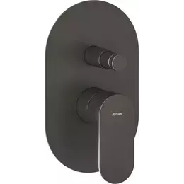 Смеситель для ванны Ravak Eleganta EL 061.20GB.O2 X070335, графит матовый фото 