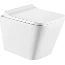 Унитаз подвесной безободковый Veconi Pulito Rimless VCN2-49R с крышкой микролифт фото 