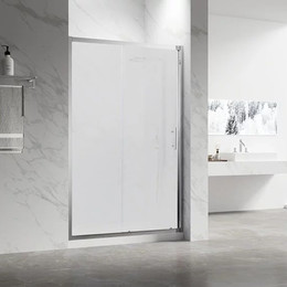 Душевая дверь Veconi Vianno 150 см VN55M-150-07-C8, хром/матовое фото 