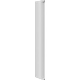 Вертикальный радиатор Royal Thermo Shift R22 C2180 340x1800 мм (8 секций) белый фото 