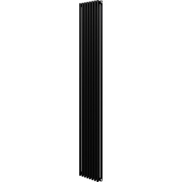 Вертикальный радиатор Royal Thermo Shift R22 C2180 340x1800 мм (8 секций) чёрный фото 