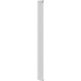 Вертикальный радиатор Royal Thermo Shift R22 C2180 180x1800 мм (4 секции) белый фото 