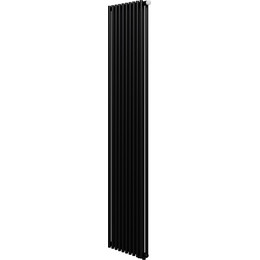 Вертикальный радиатор Royal Thermo Shift R22 VC2180 420x1800 мм (10 секций) чёрный фото 