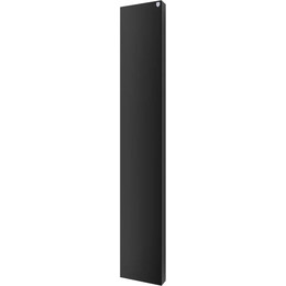 Вертикальный радиатор Royal Thermo Flat 300x1800 мм чёрный фото 