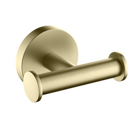 Двойной крючок Aquatek Оберон AQ4202BG, цвет золото шлифованное фото 