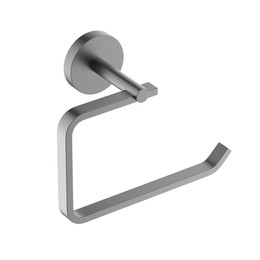 Держатель для туалетной бумаги Aquatek Бетта AQ4608BGM, цвет чёрный хром шлифованный фото 