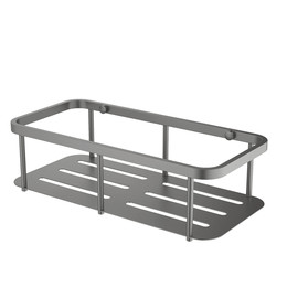 Полочка Aquatek AQ4936BGM, цвет чёрный хром шлифованный фото 