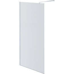 Душевая перегородка Aquatek Walk in 110 см AQ WIW 11020CH, хром/прозрачное фото 