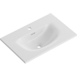 Тумба подвесная с раковиной BelBagno 60 см MARINO-CER-MINI-600-2C-SO-RR-P, rovere rustico фото 