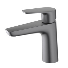 Смеситель для раковины Aquatek Бетта AQ1110BGM, чёрный хром шлифованный, Цвет производителя: чёрный хром шлифованный фото 