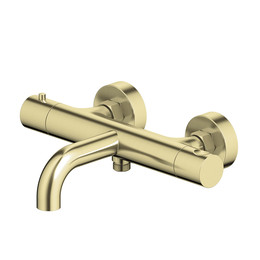 Смеситель для ванны Aquatek Европа AQ1343BG, золото шлифованное, Цвет производителя: золото шлифованное фото 