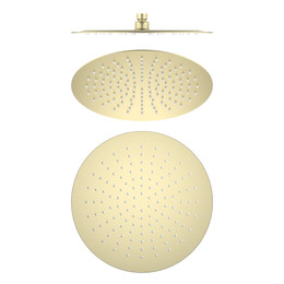 Верхний душ Aquatek 300x300 AQ2075BG, золото шлифованное фото 