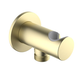 Шланговое подсоединение Aquatek AQ2464BG, золото шлифованное фото 