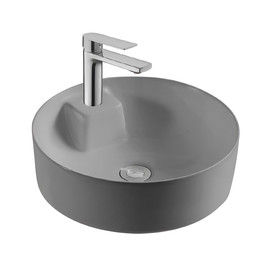 Раковина-чаша Aquatek Европа 40 см AQ5212-MG, серый фото 