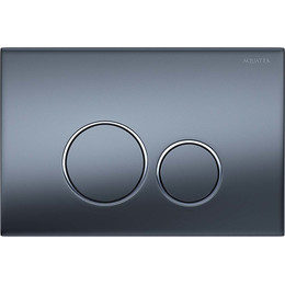 Кнопка смыва Aquatek KDI-0000035, воронёная сталь фото 