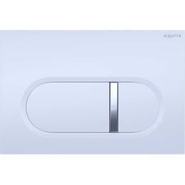 Кнопка смыва Aquatek KDI-0000042, белый фото 