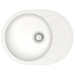 Кухонная мойка Azario Light CS00079917, белый фото 