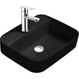 Раковина-чаша Aquatek Вега 50 см AQ5506-MB, чёрный матовый фото 