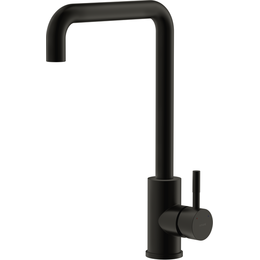 Смеситель для кухни Cersanit Como A68246, чёрный фото 