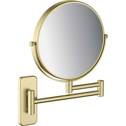 Зеркало косметическое настенное Aquatek AQ4910BG, цвет золото шлифованное фото 