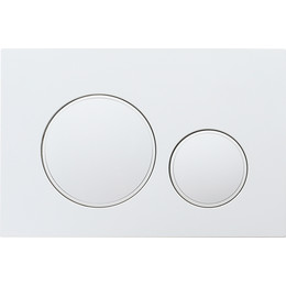 Кнопка смыва Veconi Flush FLV10-W, белый глянцевый фото 