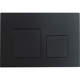 Кнопка смыва Veconi Flush FLV4-B, чёрный матовый фото 