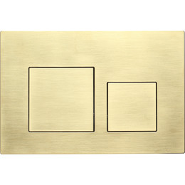 Кнопка смыва Veconi Flush FLV4-G, золото брашинг фото 